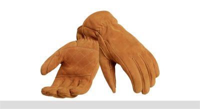 Triumph Brookdale gold suede gloves XL