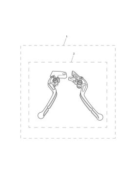 Triumph LEVER KIT ADJ STD Tiger 800 / Street triple