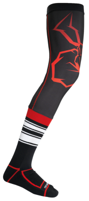 MOOSE RACING SOCK AGROID KNEEBRACE RED