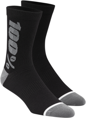 100% SOCKS RHYTHM Black/Grey