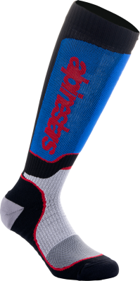 ALPINESTARS SOCK MX PLUS BLACK/WHITE/BLUE