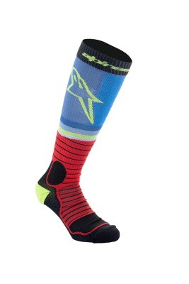 ALPINESTARS SOCK MX PRO BLACK/GRAY/BLUE