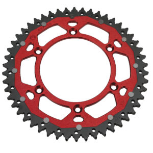 Moose Racing dual ring sprocket rear KTM Z52 Red