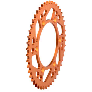 Moose Racing aluminium rear sprocket KTM 60/65 Z46 Orange