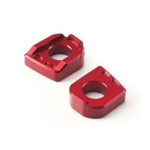 Triumph Red Chain Adjuster Block Street Triple / Tiger 800/900