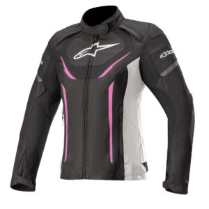 Alpinestars Stella T-Jaws v3 Waterproof jacket Black/White/Fuchsia - Women