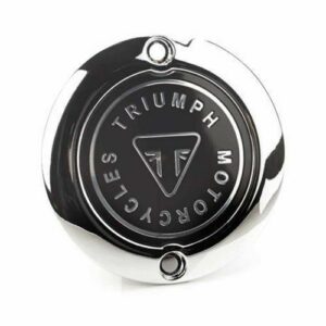 Triumph Chrome Clutch Badge - Bonneville