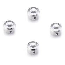 Triumph Headbolt Covers - Silver - Bonneville/SpeedTwin/Scrambler