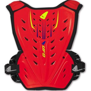 UFO Reactor 2 Evolution Chest Protector Red/Fluo Yellow One Size