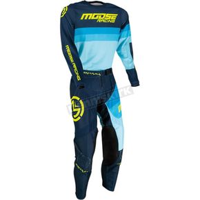 Moose Racing Sahara Jersey/Pant Navy/Blue/HVY
