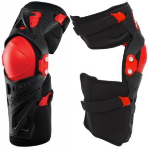 Thor Force Knee Guard XP Red