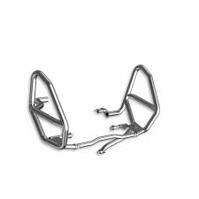 Ducati Engine cover in steel tubes Multistrada V4 Silver