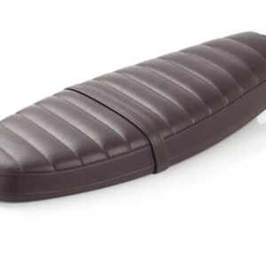 Triumph Bench Seat, Ribbed, Brown Bonneville