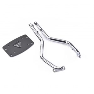 Uprights Backrest Kit Chrome - Bonneville/Speedmaster