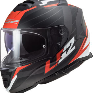 LS2 FF800 Storm Nerve Matt Black Red helmet (XL)