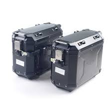Triumph Pannier Kit Aluminium Black Tiger 1200