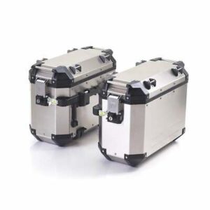 Triumph Pannier Aluminium Kit Silver Tiger 1200
