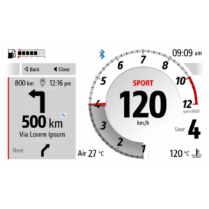 Ducati Turn by turn navigation software Multistrada V2 MY25