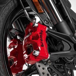 Ducati Coloured front brake callipers Multistrada V4 /Monster - Red/Black