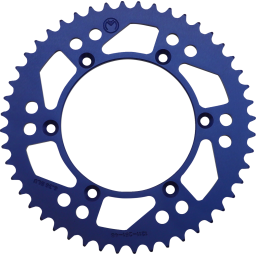 Moose Racing Aluminium rear sprocket KTM 49T Blue