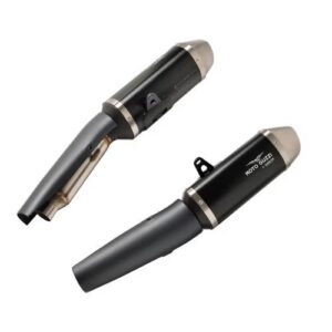 MOTO GUZZI ΕΞΑΤΜΙΣΗ SHORT SLIP-ON ARROW V7 BLACK
