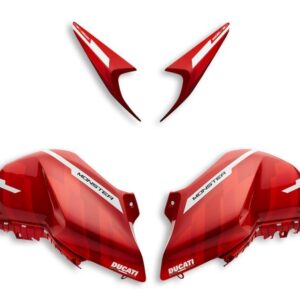 Ducati Monster GP customised fairings Red