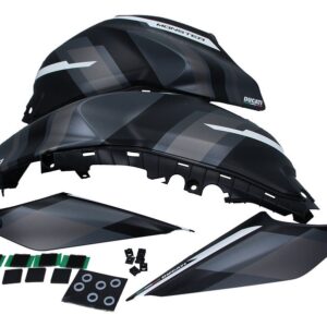 Ducati Monster GP customised fairings Black
