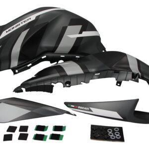 Ducati Monster GP customised fairings Grey