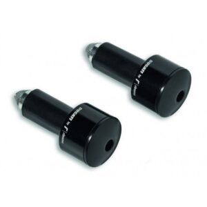 Ducati Billet aluminium handlebar balancing weights Monster/Plus/SP - Black 2
