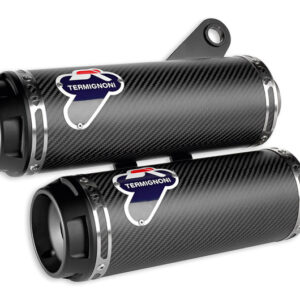 Ducati Carbon racing silencers Monster 1200 '17-21