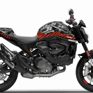 Ducati Monster Pixel customised fairings