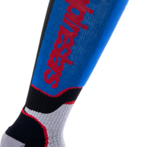 ALPINESTARS SOCK MX PLUS BLACK/WHITE/BLUE