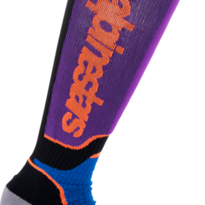 ALPINESTARS SOCK MX PLUS Black/Purple/Blue
