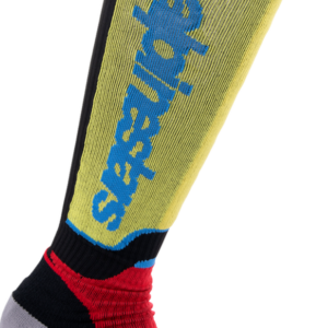 ALPINESTARS SOCK MX PLUS BLACK/RED/BLUE