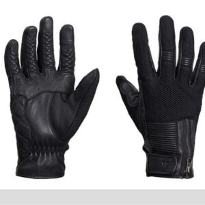 Triumph Black Raven Mesh Glove