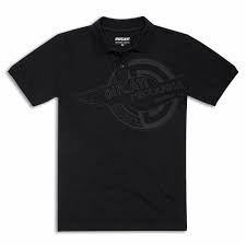 Ducati Meccanica Polo Shirt Black
