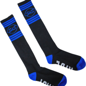 RACE SOCKS S&S KNEE HIGH Black/Blue