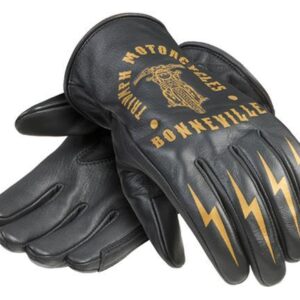 TRIUMPH BONNEVILLE GLOVE BLACK GOLD