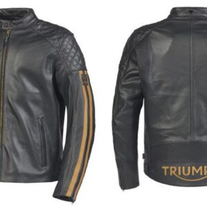 TRIUMPH BRADDAN SPORT JACKET BLACK / GOLD
