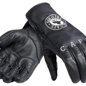 TRIUMPH ACE CAFE PRINTED LEATHER GLOVE