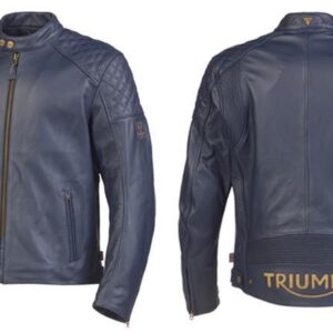 TRIUMPH BRADDAN BLUE JACKET