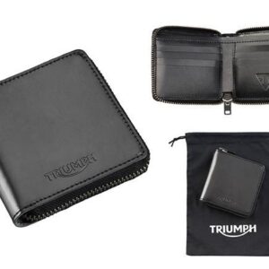 TRIUMPH SQUARE ZIP WALLET LEATHER