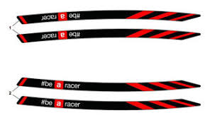 APRILIA ΑΥΤΟΚΟΛΛΗΤΑ ΣΕΤ ΤΡΟΧΩΝ Be a RACER