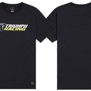 TRIUMPH RACING TEE BLACK / YELLOW