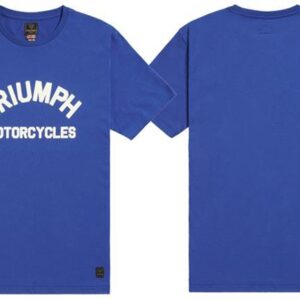 TRIUMPH BURNHAM T-SHIRT BLUE