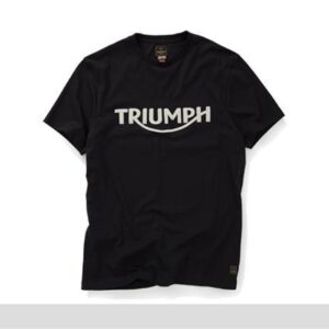 TRIUMPH BAMBURGH T-SHIRT JET BLACK