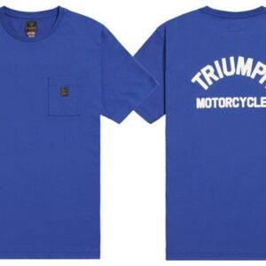 TRIUMPH DITCHLING T-SHIRT BLUE