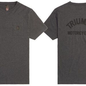 TRIUMPH DITCHLING T-SHIRT BLACK MARL