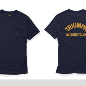 TRIUMPH DITCHLING T-SHIRT BLACK IRIS