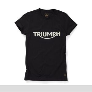 TRIUMPH GWYNEDD LADIES T-SHIRT JET BLACK